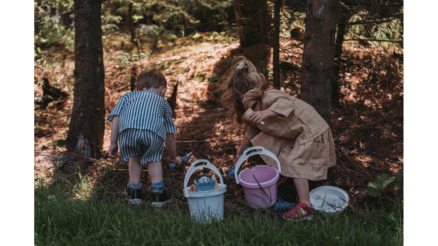 Tb Bucket Set In Net, Blue